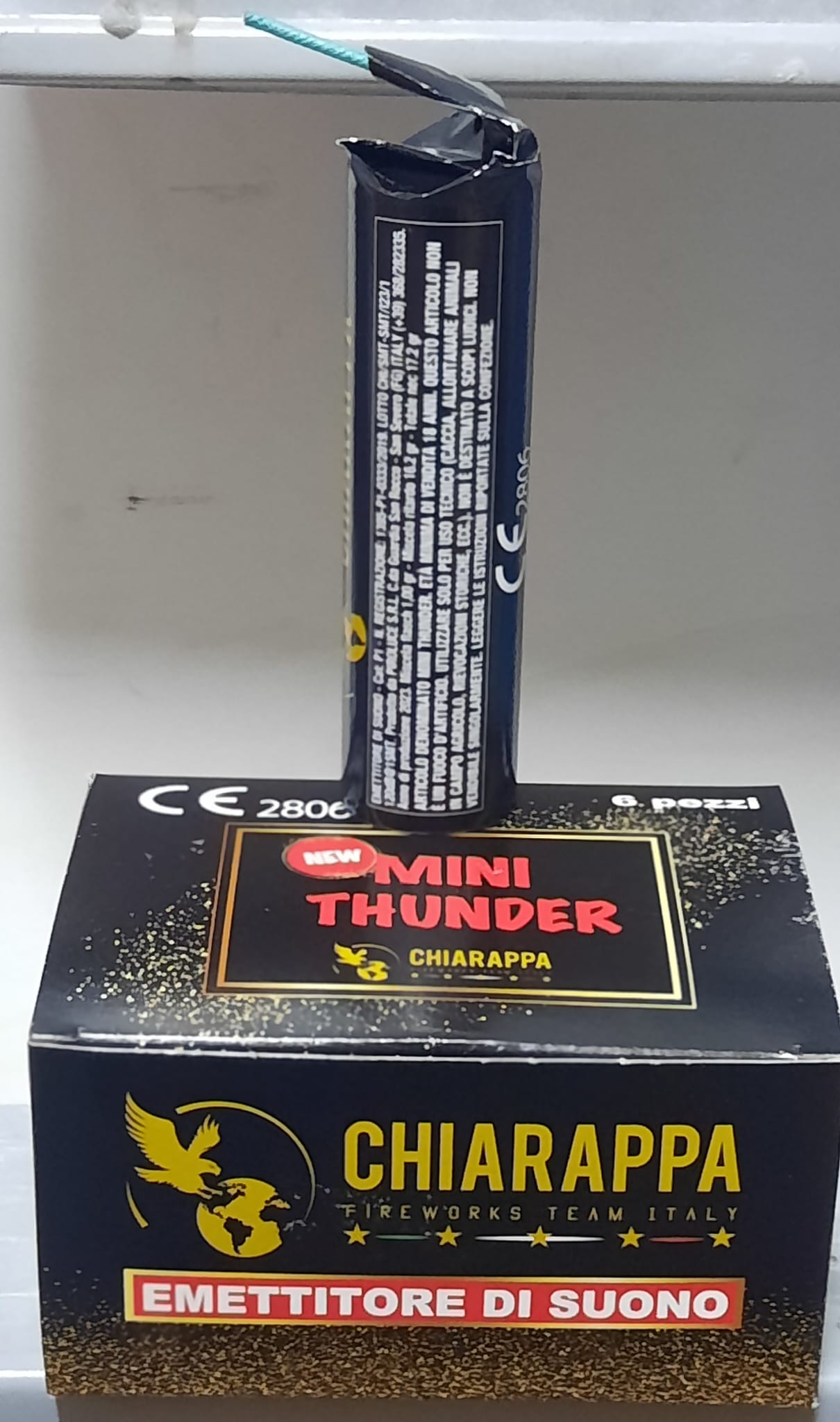 Mini Thunder - Petardo - PiroMusic Eventi