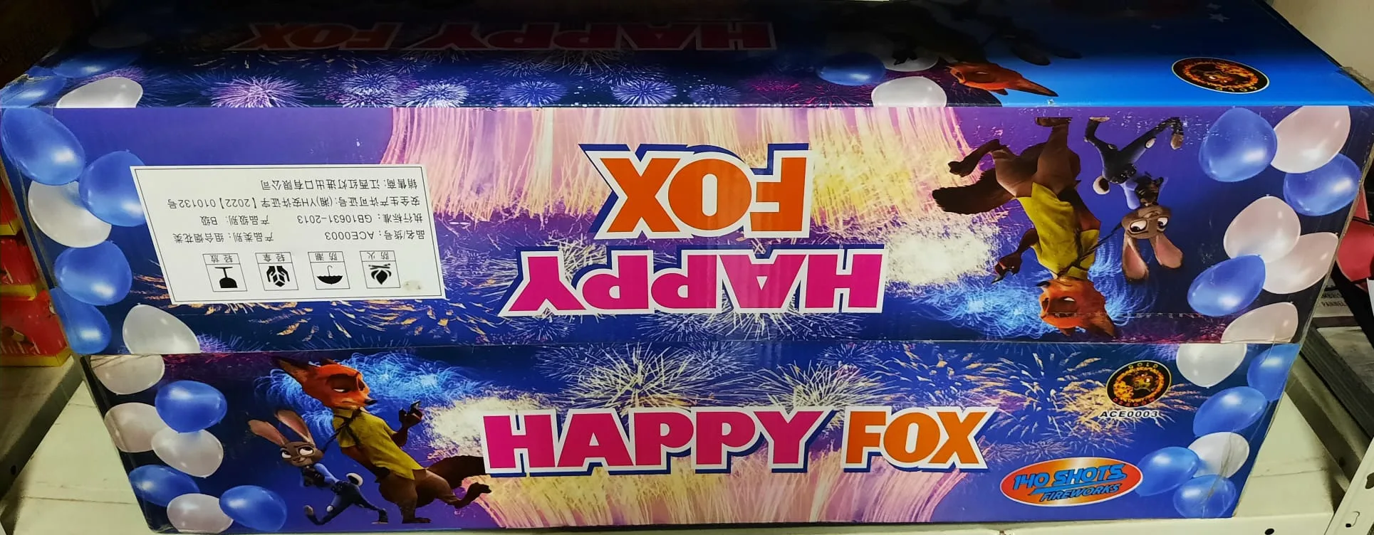 Happy Fox - 140 Colpi