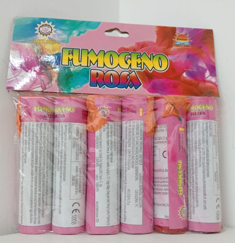 Fumogeno Rosa