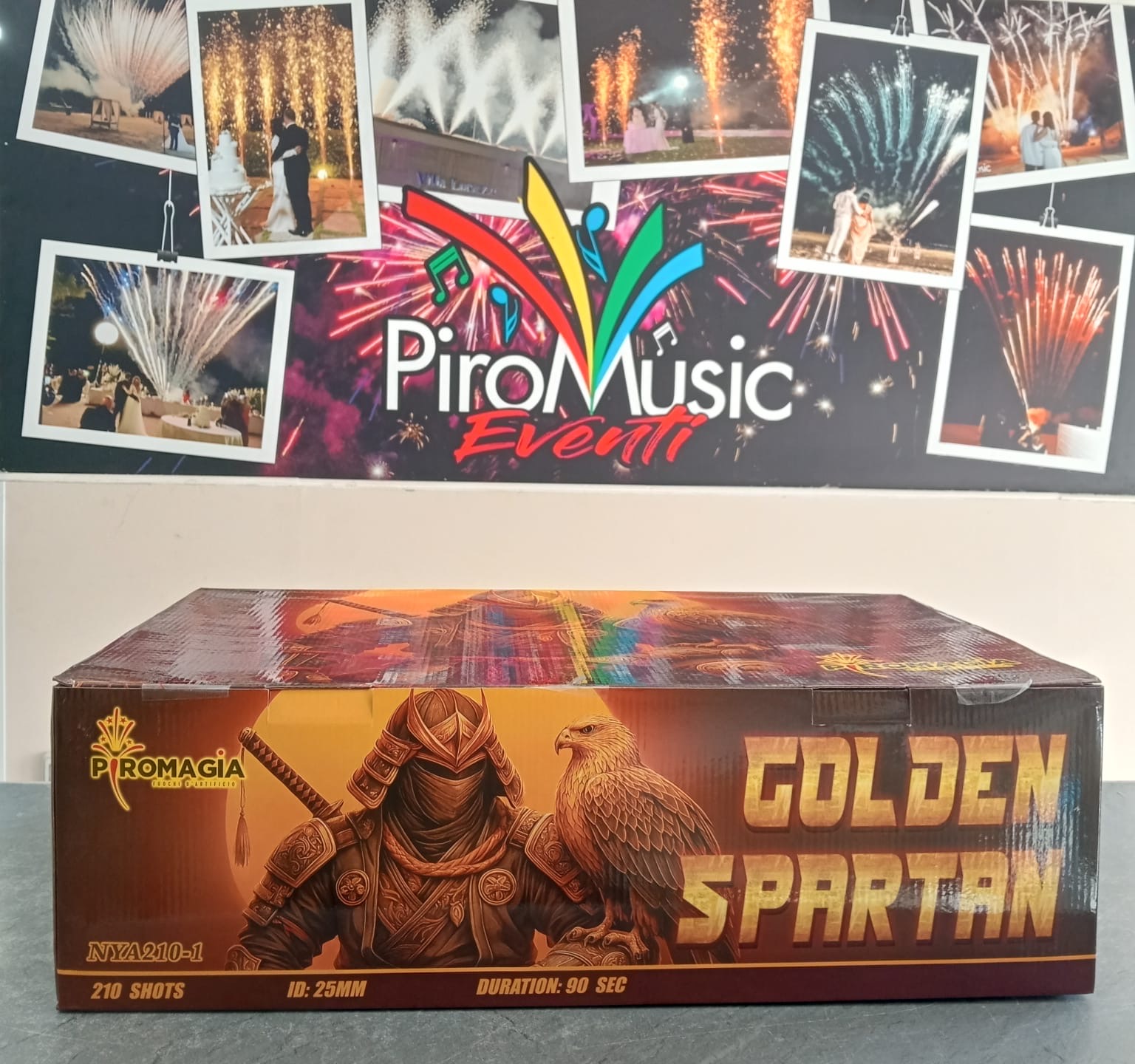 Golden Spartan - 210 Colpi
